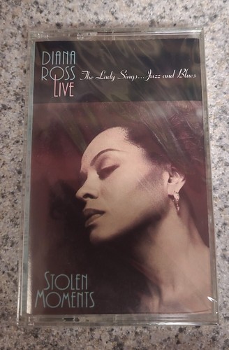 Diana Ross - Live The Lady Sings Jazz & Blues: Stolen Moments Cassette SEALED  - Picture 1 of 5