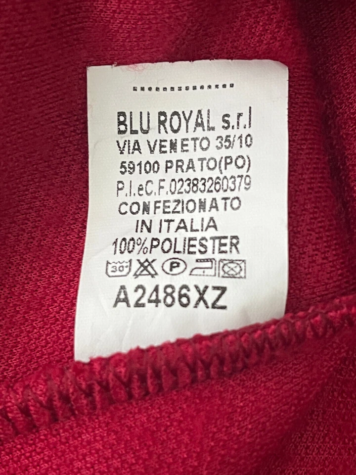 Vestido tipo jersey AZUL REAL talla grande rojo peluche polar cuello redondo vintage para mujer Foto 2 de 4