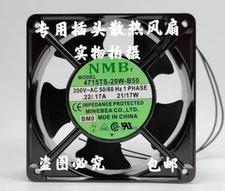 1 pcs NMB Fan 4715TS-20W-B50 AC 200V 2 WIRE 12038 12CM inverter cooling fan