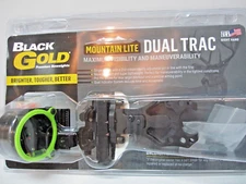 Black Gold Mountain Lite Dual Trac 2 Pin .019" RH Bow Sight