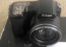 Nikon Coolpix L100 Digital Camera Black With Manual