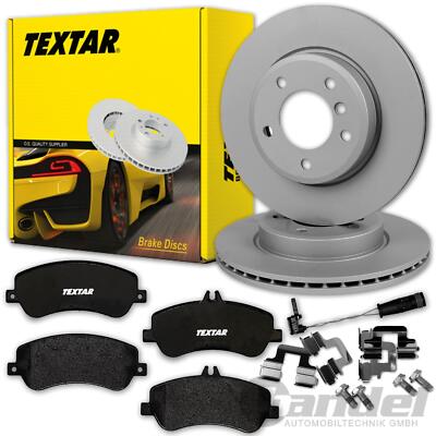 TEXTAR BREMSSCHEIBEN 330mm + BELÄGE VORNE passend für MERCEDES GLK-KLASSE X204