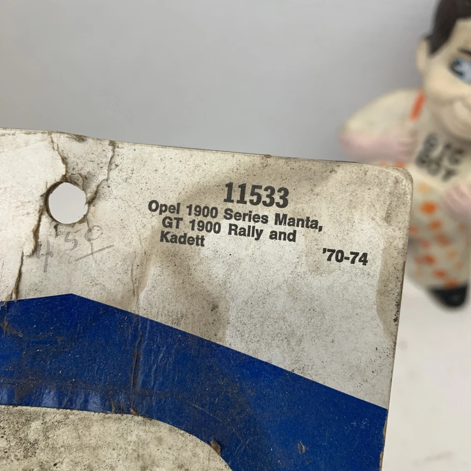 Road Europa Opel Tune-Up Kit 70-74 Kadet Rallye 1900 Manta GT 1900 - Image 3 of 4