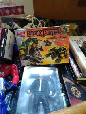 Mega Bloks Blok Bots Cyborgs Vs Mutroids Razortooth