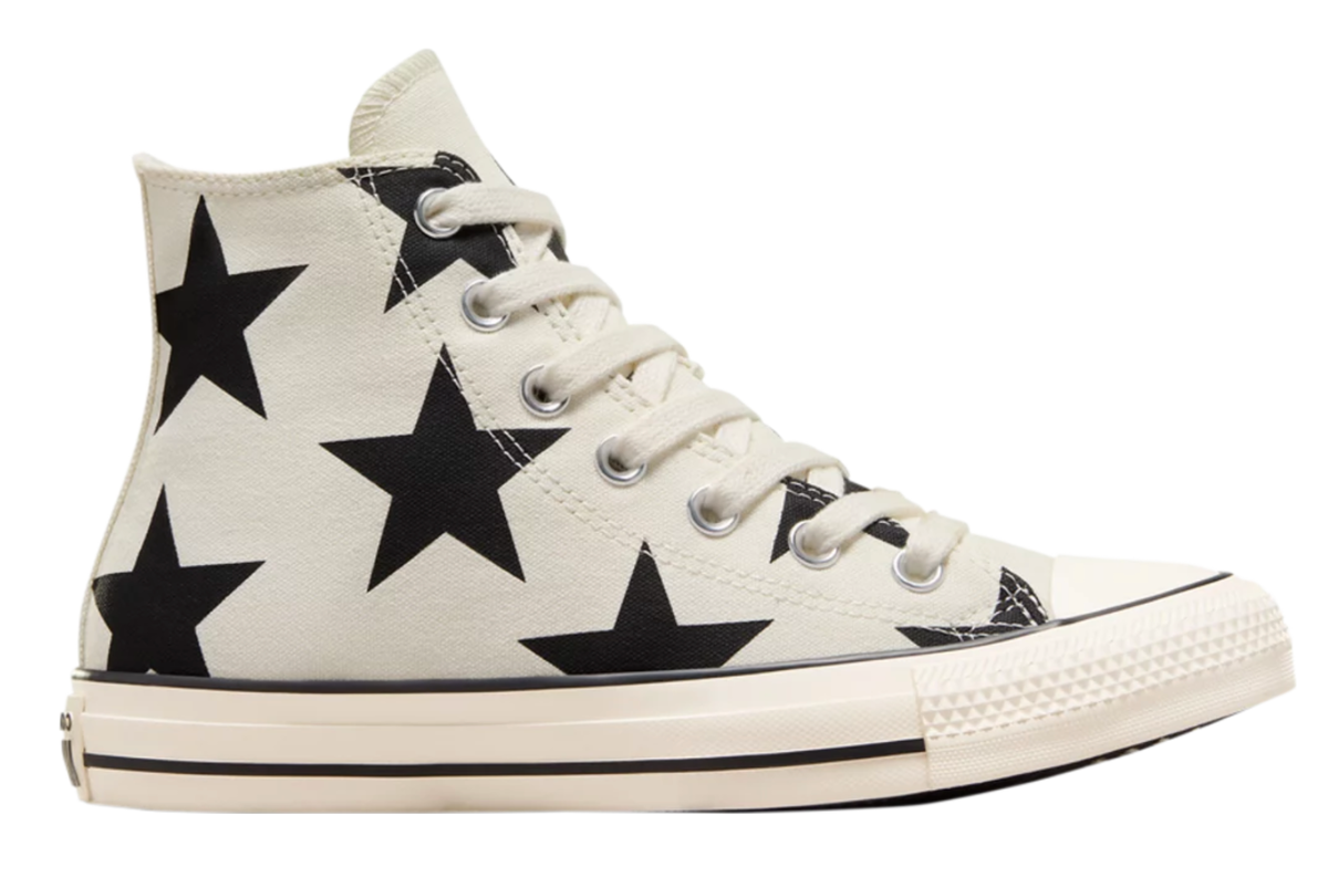 NEW CONVERSE Wmns Chuck Taylor All Star High 'Large Stars NEW CONVERSE Wmns Chuck Taylor All Star High 'Large Stars