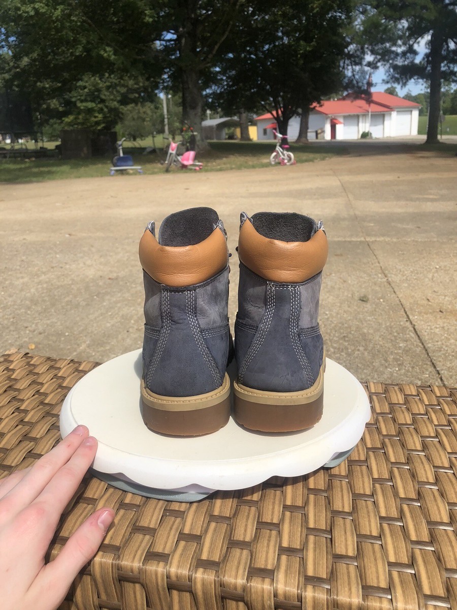 靴 Timberland Timberland Big Kid's Field Boot 15914M Navy/Nubuck/Black
