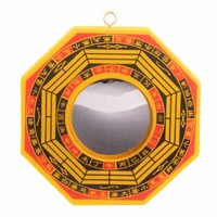 Bagua Spiegel Konvex ø 10,5 Cm / Schutz Vor Negativen Energien / Feng-Shui
