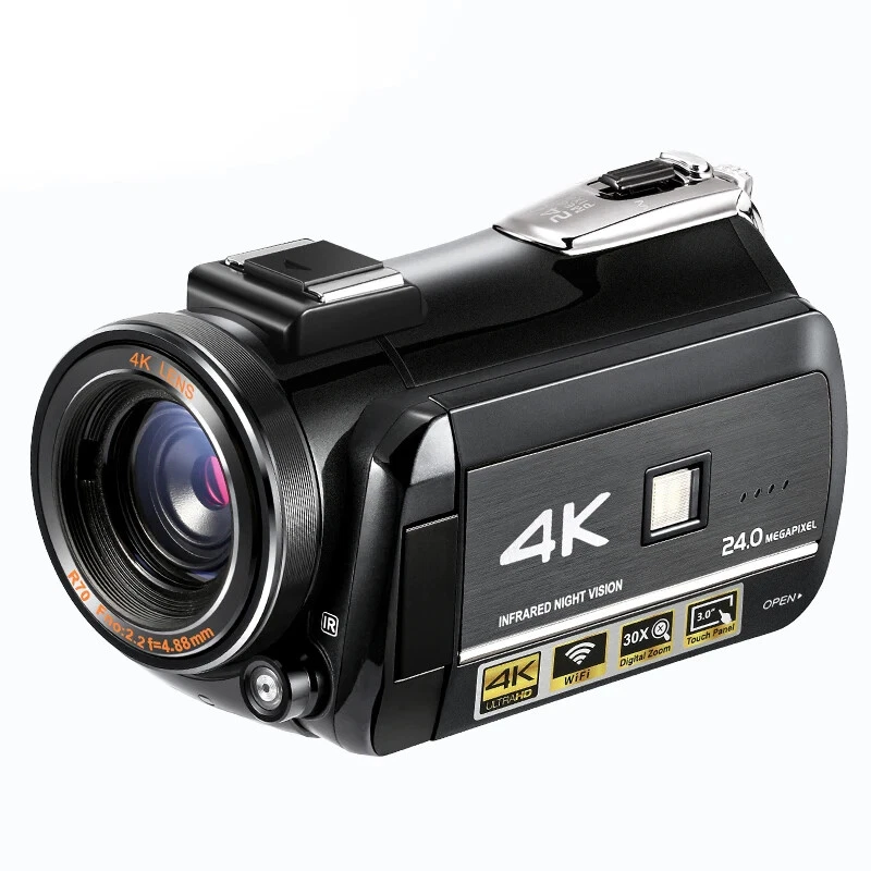 Night 4k Digital Video Camera with Touch Display and 30x Digital Zoom - Image 2 of 4