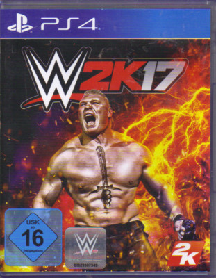 WWE 2K17 (Sony PlayStation 4, 2016, DVD-Box) - European Version
