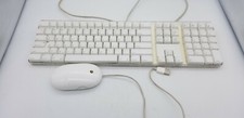 OEM Apple Wired Keyboard A1048 And Mouse A1152 Tested Works Free Shipping 