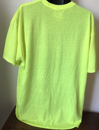 Vintage hawaiianisches HONU KAUAI OAHU MOLOKAI MAUI LANAI NIIHAU Herren NEONGRÜN Surfen 2XL - Bild 3 von 12