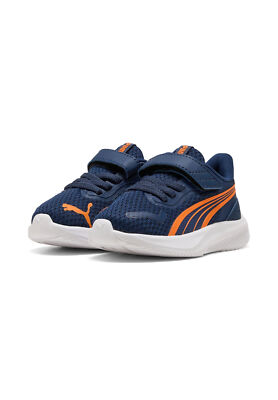 PUMA Pounce Lite AC+Inf Kinder Sportschuhe Sneaker Laufschuhe 401516 07 Blau-Ora