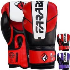 Farabi Pro Safety Tech MMA Muay Thai Training Sparring Boxing Gloves