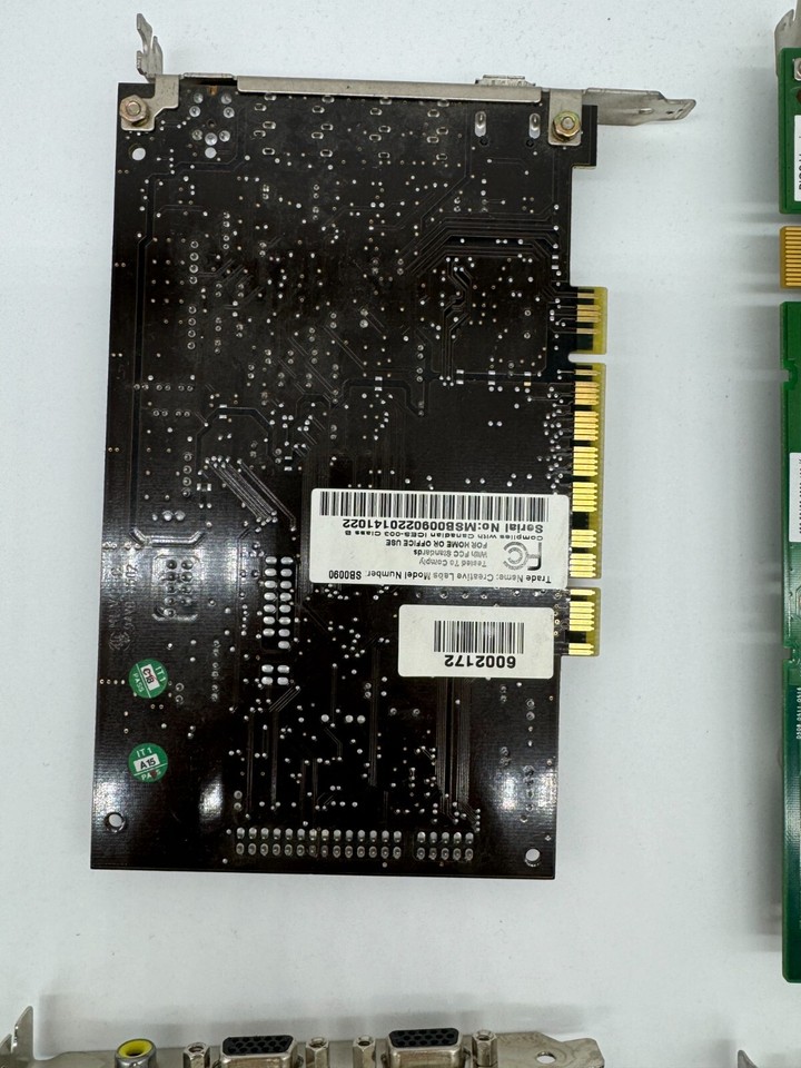 Lot of 5 pcs – PC Parts – Graphic Card Nvidia, Sound Card, TV Tuner ...