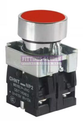 10PCS New Chint NP2-BA43 Pushbutton Switches Red
