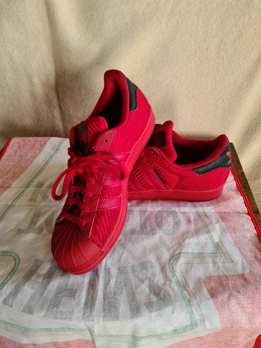 adidas superstar triple red | eBay