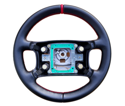 Volant Cuir/Alcantara Pour Audi S4 B5 – Neuf Rechapé, Référence 20-408, Fabriqué En Allemagne