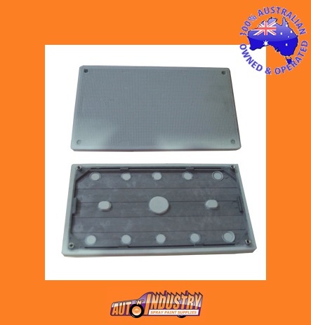GENUINE RUBBER WORK PLATE FOR RUPES SS70 ORBITAL SANDER VIBRATOR 1/2SHEET CLIPON - Picture 1 of 12