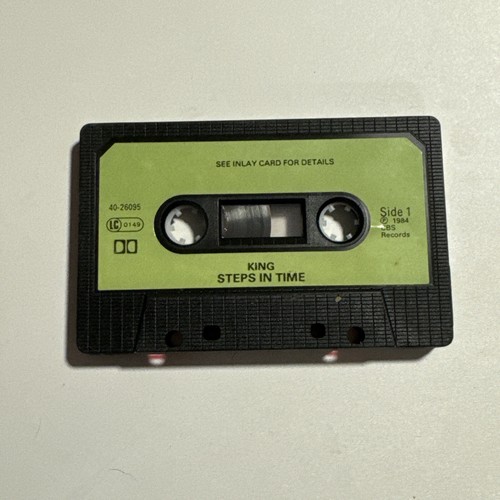 King - Steps In Time (Cassette, 1984) - Picture 6 of 6