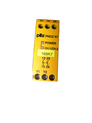 Pilz PNOZ X7 Sicherheitsrelais 24VAC DC 24,0 VSC/DC 3,0 (B116)
