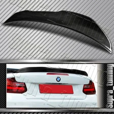 Rear Trunk Spoiler For 2015 - 2021 BMW 2-Series F23 (100% Real Carbon Fiber)