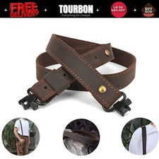 TOURBON Hunting Leather Gun Sling Rifle Carry Strap-Special Offer