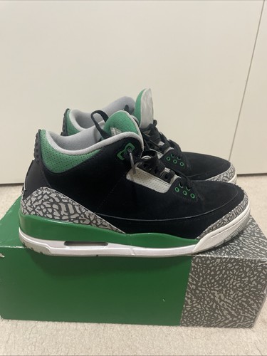 Size 9.5 - Jordan 3 Retro Mid Pine Green - Picture 2 of 9