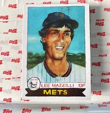 LEE MAZZILLI 2021 Topps x Spotlight 70 LOGO STAMP #45 Mets