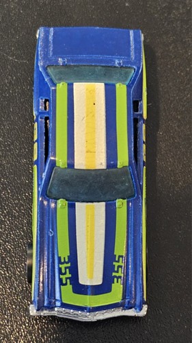 HOT WHEELS EARLY BLACKWALL ERA BLUE ENAMEL MONTE CARLO STOCKER KILLER TOP SHELF - Picture 10 of 11
