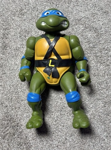 Vintage 1989 TMNT Leonardo 13” Action Figure Playmates Mirage Studio