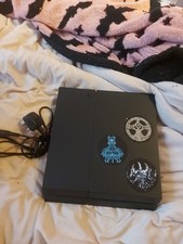 PlayStation 4 Slim Black 500GB cable included no controller