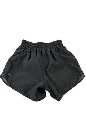 Lululemon Hotty Hot High-Rise Lined Short 4  inseam Size 2 Black