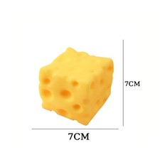 Cheese Squeeze Toy Squishy Fidget - Slow Rebound for Christmas, Birthday Gifts