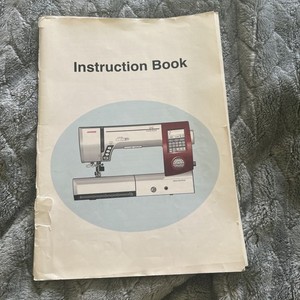 Janome Horizon Memory Craft Instruction Service Manual Sewing Machine 