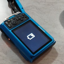 Olympus Tough TG-830 Blue Compact Digital Camera Shock Resistant Waterproof USB