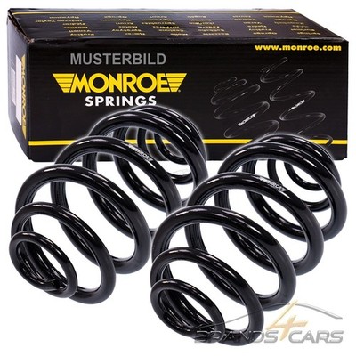 2x MONROE FEDER FAHRWERKSFEDER VORNE FÜR BMW 3-ER E46 5-ER E39