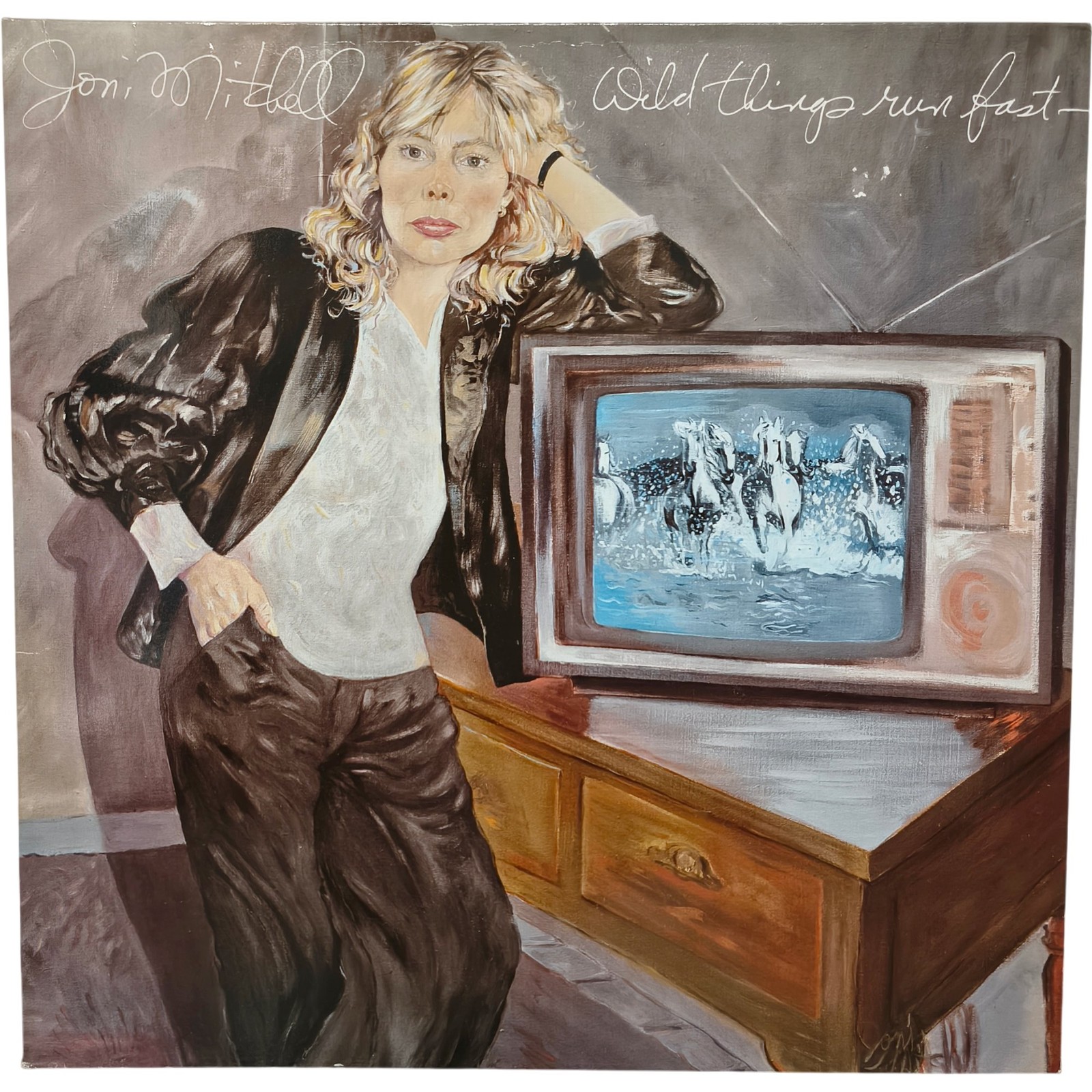 Joni Mitchell Wild Things Run Fast Vinyl LP 1982 German Edition