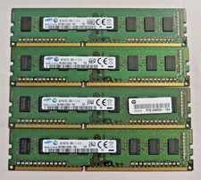 16GB Kit 4x4GB DDR3 1600MHz PC3-12800U Desktop RAM Samsung M378B5173EB0-YK0