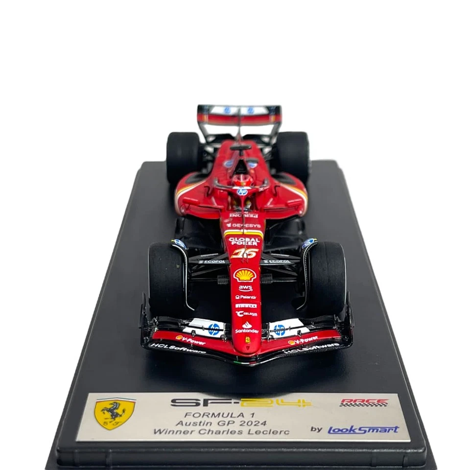 Modellino F1 Looksmart 1/43 Ferrari SF-24 Charles Leclerc #16 Winner Austin G... - Immagine 2 di 4