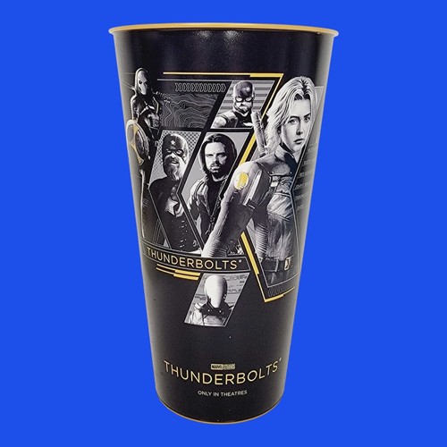 Marvel Studios 2025 Thunderbolts Movie Theater Medium 44 oz Plastic Drinking Cup - Picture 2 of 14