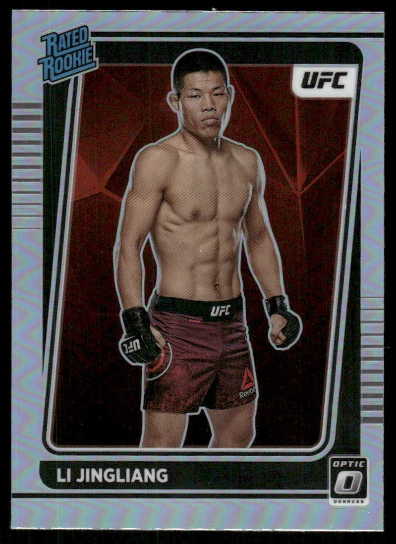 2022 Donruss Optic UFC #113 Li Jingliang Holo