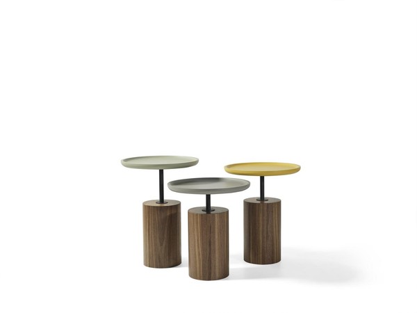 Design Couchtische Kaffeetische Rund Tisch Holz Tische Wohnzimmer Neu-image