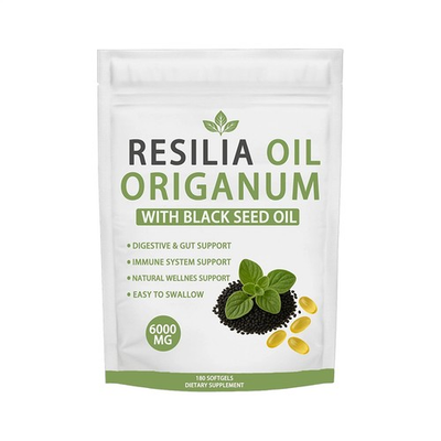 #ad Resilia Oil Of Oregano With Black Seed Oil 6000MG 180 Counts （1 3 PACK） $71.11