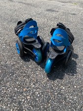 Cardiff Skate Co Model S2 Skate Away Adjustable Step Strap Skates EUC Fits Most