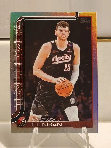 2025-26 Topps - Donovan Clingan #126 Rainbow Foilboard