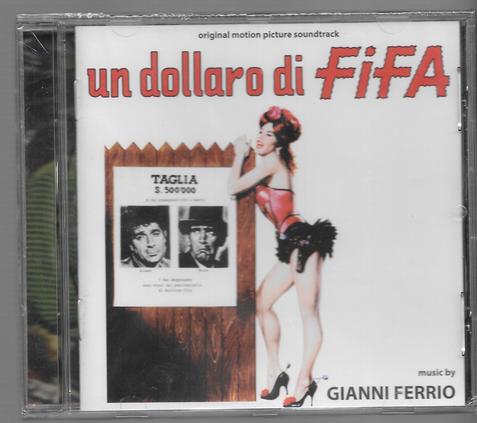 GIANNI FERRIO - UN DOLLARO DI FIFA OST CD NUOVO SIGILLATO!!!