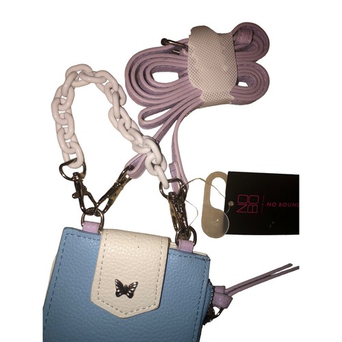 NOBO No Boundaries Women’s Phone Crossbody Bag L Blue- White - Purple NWT - Picture 3 of 6
