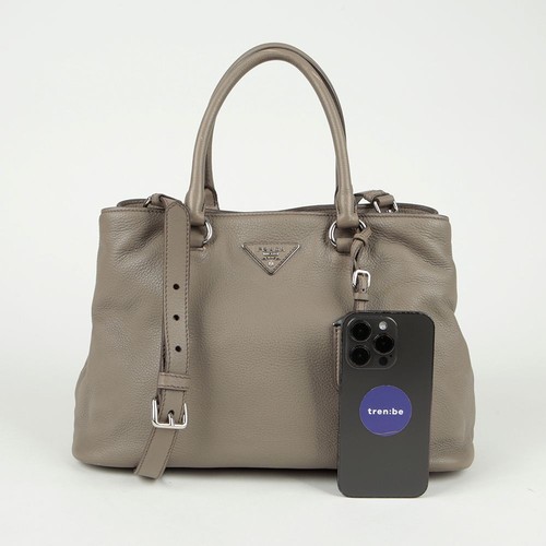 Prada 1BA579 Triangle Logo Tote Shoulder Bag 140018518 - Picture 13 of 15