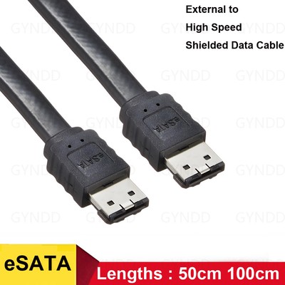 E-Sata 3.0 High Quality Speed Up To Data Cable With Clip Lead  to SATA HDD SSD