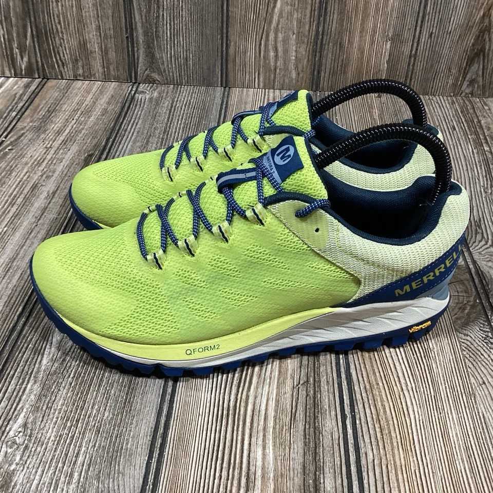 Zapatos con cordones Merrell Antora 2 para mujer Vibram Trail amarillos talla 7,5 J067196 Foto 4 de 4